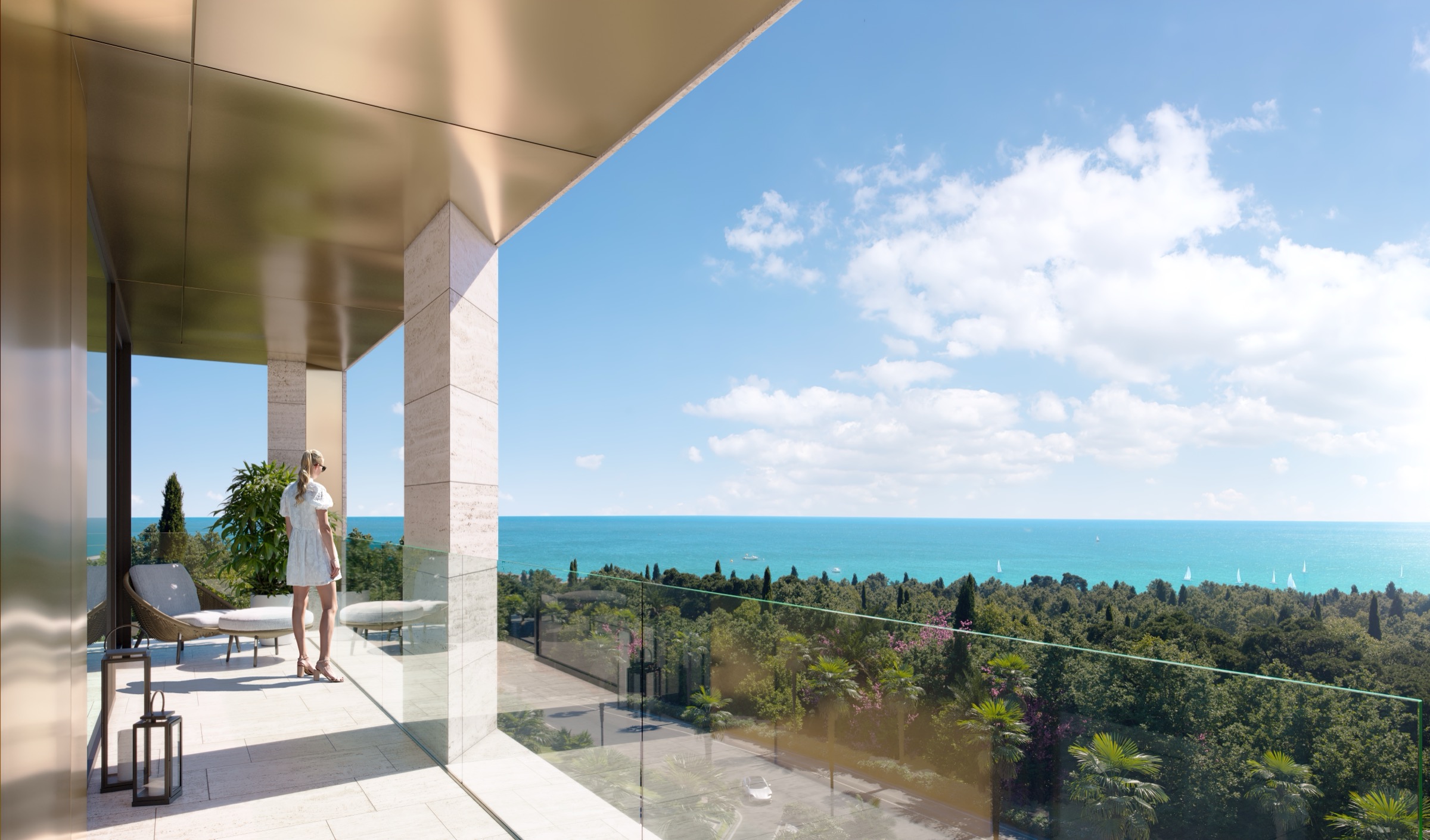 Старт продаж апартаментов с видом на море