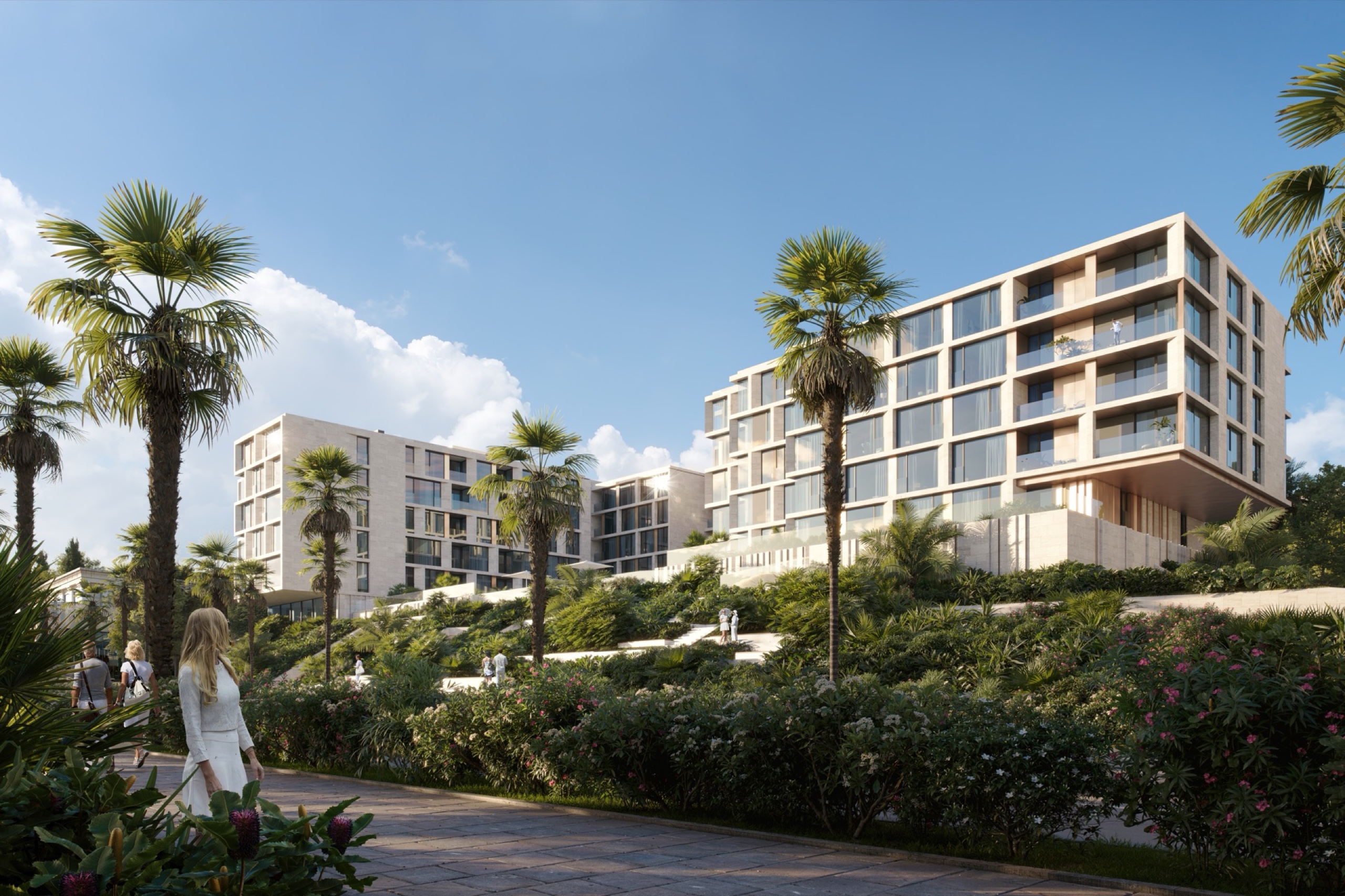 МФК Парк завершил монолитные работы 4-го этажа